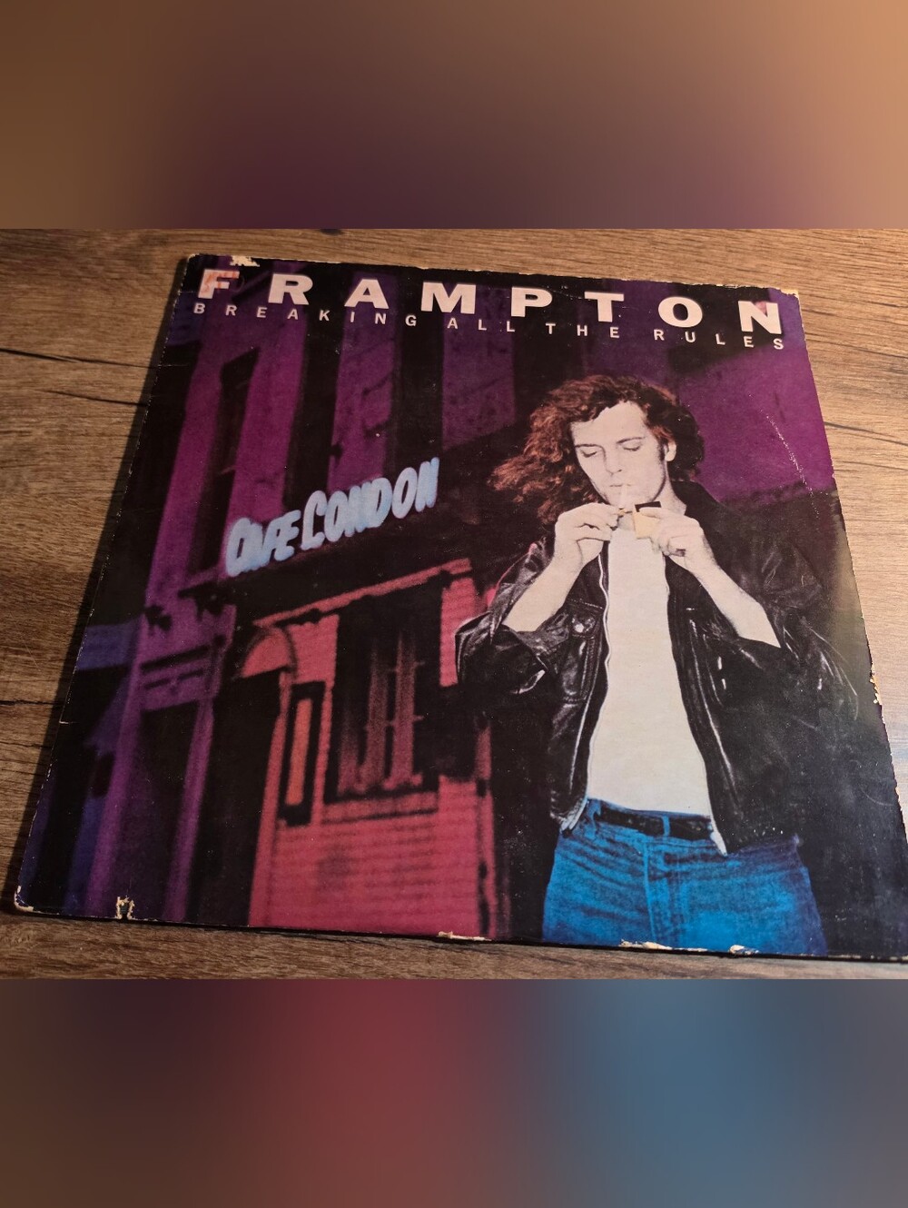 Peter Frampton Breaking All The Rules  1981 Vinyl Record